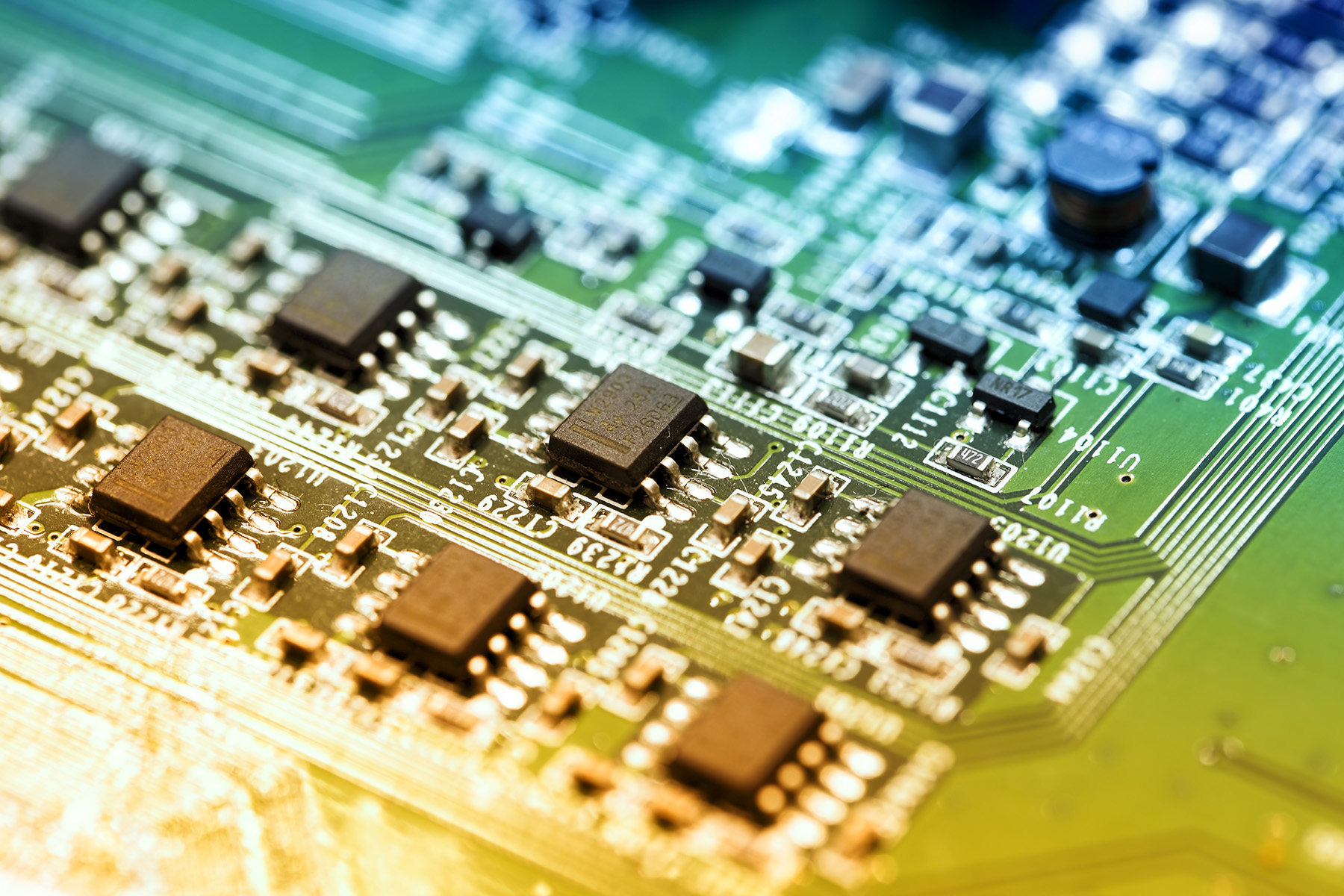 主板上的電子元件45043_其它類_其它類_圖庫壁紙_68Design